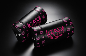 ネックパッド タイプ ディルス [ブラック×ピンク]